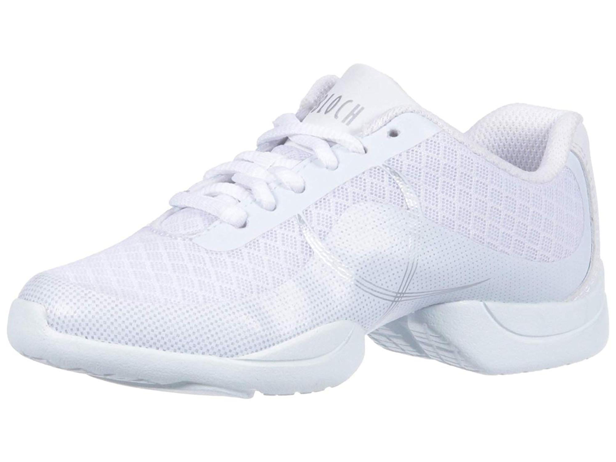 white dance tennis shoes