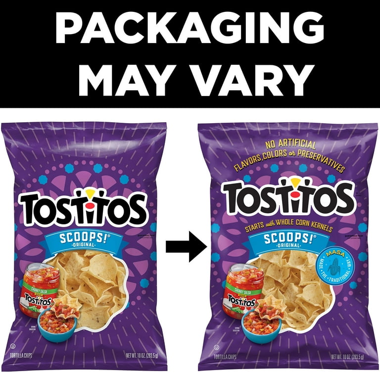 Tostitos Scoops Tortilla Chips 10 oz Bag