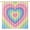 Pink Blue Yellow, variant on Valentine''s Day Shower Curtain Red Heart Tree Sweet Love Romance Valentines Home Decor Fabric Bathroom Curtain Set with Hooks(70" WX70 H)