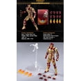 thumbnail image 6 of OVONNI 7 Inch Ironman MK42 Action Figure,Exquisite Painting Collectible Figure with Lots of Accessories (1/10 Scale), 6 of 7