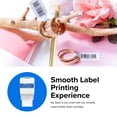 thumbnail image 3 of Adhesivos compostables Label Paper Zebra serie ZSB de 5,7 x 1,3 cm, 3 of 7