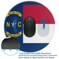 thumbnail image 3 of North-Carolina Flag Small Round MousePad for Wireless Computer Laptop, Office Desk Accessories 7.9 x 7.9 inch, 3 of 6