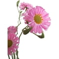 thumbnail image 5 of 8pcs Artificial Silk Daisy Plastic Flower Bouquet Realistic Stems DIY Greenery Shrubs Plants for Home Kitchen Garden Wedding Party Decor (Blue),Pink, 5 of 6