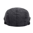 thumbnail image 6 of FINALGANG Mens Womens Solid Color Newsboy Cap Classic Panel Buckle Adjustment Strap Hat For Daily Outdoor Wear Cozy Headwear, 6 of 9