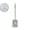 Green, variant on Toilet Brush Toilet Bowl Brush with Holder Set, Long Handle Double-Sided Toilet Brush Bathroom Accessories Decontamination Tool