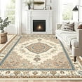 thumbnail image 4 of 6.5'x10' cool carpet persian carpet cheetah print area rug dining area rug moroccan area rug, 4 of 10