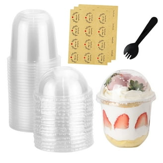 Emporiumify Clear Plastic Cups with Strawless Sip-Lids 12 oz Durable and  Reusable - Walmart.com