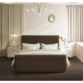thumbnail image 6 of Meridian Furniture Sloan Brown Velvet Full Bed, 6 of 7