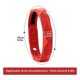 thumbnail image 2 of Pulsera deportiva con iones negativos infrarrojos lejanos para hombres y mujeres que duermen, color rojo, 2 of 4