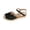 Black, variant on Women's Platform Wedge Sandals Closed Toe Espadrilles Wedges Comfortable Summer Wedge Shoes Non-Slip Low Wedge Heel Work Summer Dressy 2026 Shoes Black 8 Wide