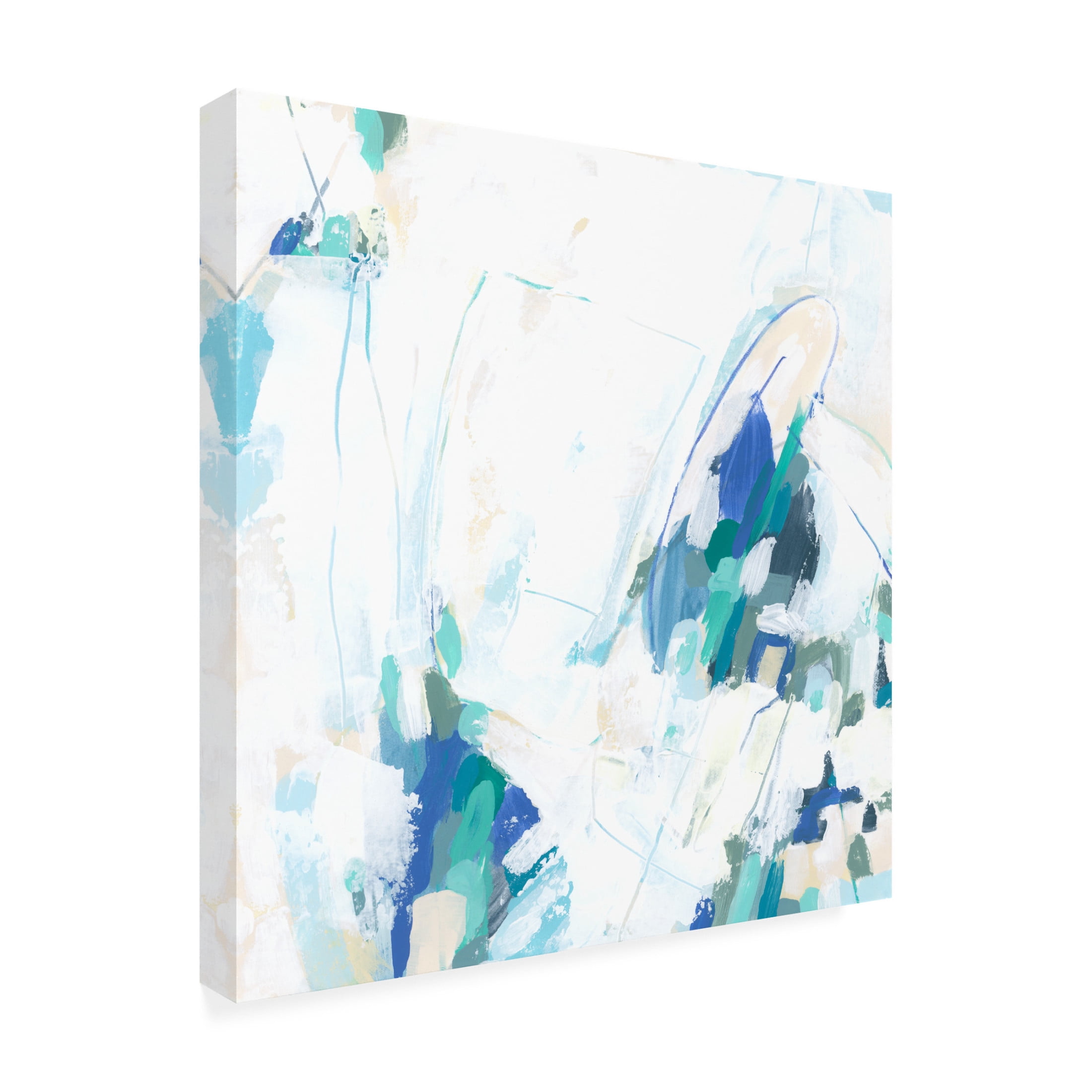 Trademark Fine Art June Erica Vess Ice Loop II Canvas Wall Art