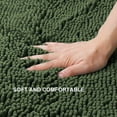 Tripumer 2 Piece NonSlip Chenille Bath Rug Set, Extra Soft & Absorbent