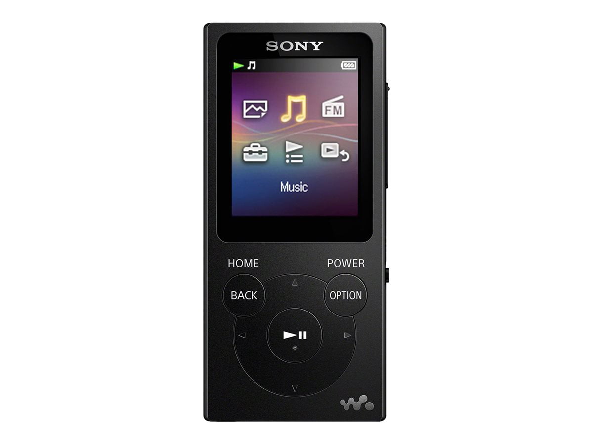 vergeven dagboek palm Sony Walkman NW-E393 4 GB Flash MP3 Player - Black - Photo Viewer FM Tuner  - 1.8 - Battery Built-in - MP3 MP3 VBR WMA ASF WAV AAC AAC-LC - 35 Hour -  Walmart.com