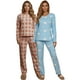 thumbnail image 1 of Set De 2 Pijamas Afelpadas Mujer Unitalla Polar Pantalón Sudadera Ropa Invierno, 1 of 5