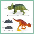 thumbnail image 4 of Modelo Juguete Yotijar Figuras de Dinosaurios Accesorios Educativos, 4 of 9
