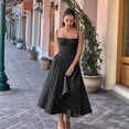 thumbnail image 4 of Vestido de Verano 2025 para Mujer, Estilo Bohemio, con Tirantes Finos y Corte Entallado, para Playa. Negro XL, 4 of 8