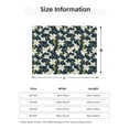 thumbnail image 5 of Fuzoiu Lilies Flowers Print Flannel Blanket,Throw Blanket,Flannel Home Decor,Fleece Bed Blankets,Cozy Soft Blanket for Bed, Sofa, Camping, and Travel-80"x60", 5 of 6