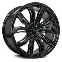 RTX Custom Wheel 18x8 inch Rim for 2006-2020 Audi A3 66.6mm CB Offset 42mm Satin Black
