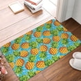 thumbnail image 4 of Susaid Pineapple Print Doormat,Porch Decor,Housewarming Decor Gift Doormat,Funny Flannel Floor Mat,Funny Doormat 24x16 Inch, 4 of 7