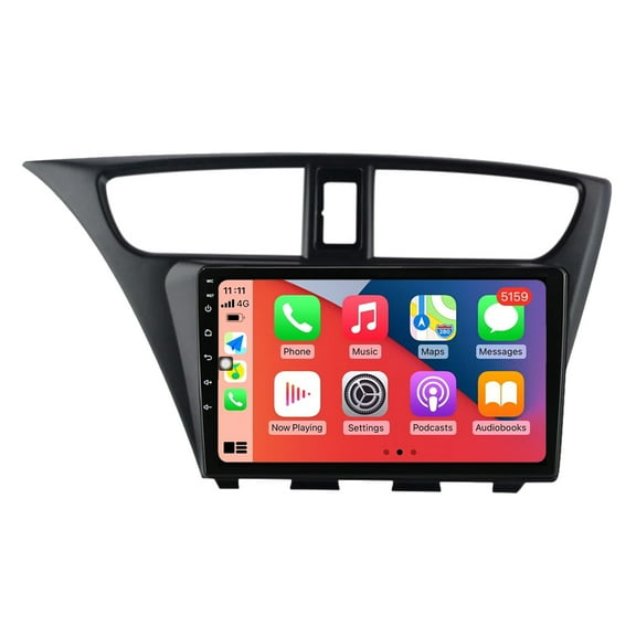 RoverOne Car Stereo CarPlay Android Auto for Honda Civic Hatchback 2006 - 2012 GPS Navigation Bluetooth DSP Multimedia Video Player