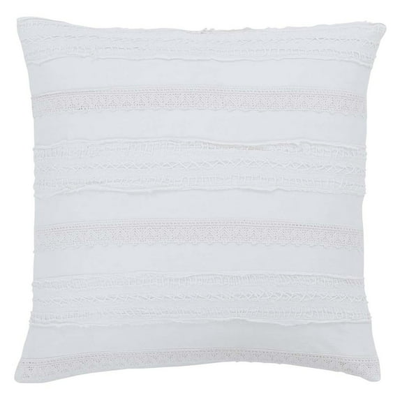 VHC Brands Jasmine 18" x 18" Down Pillow