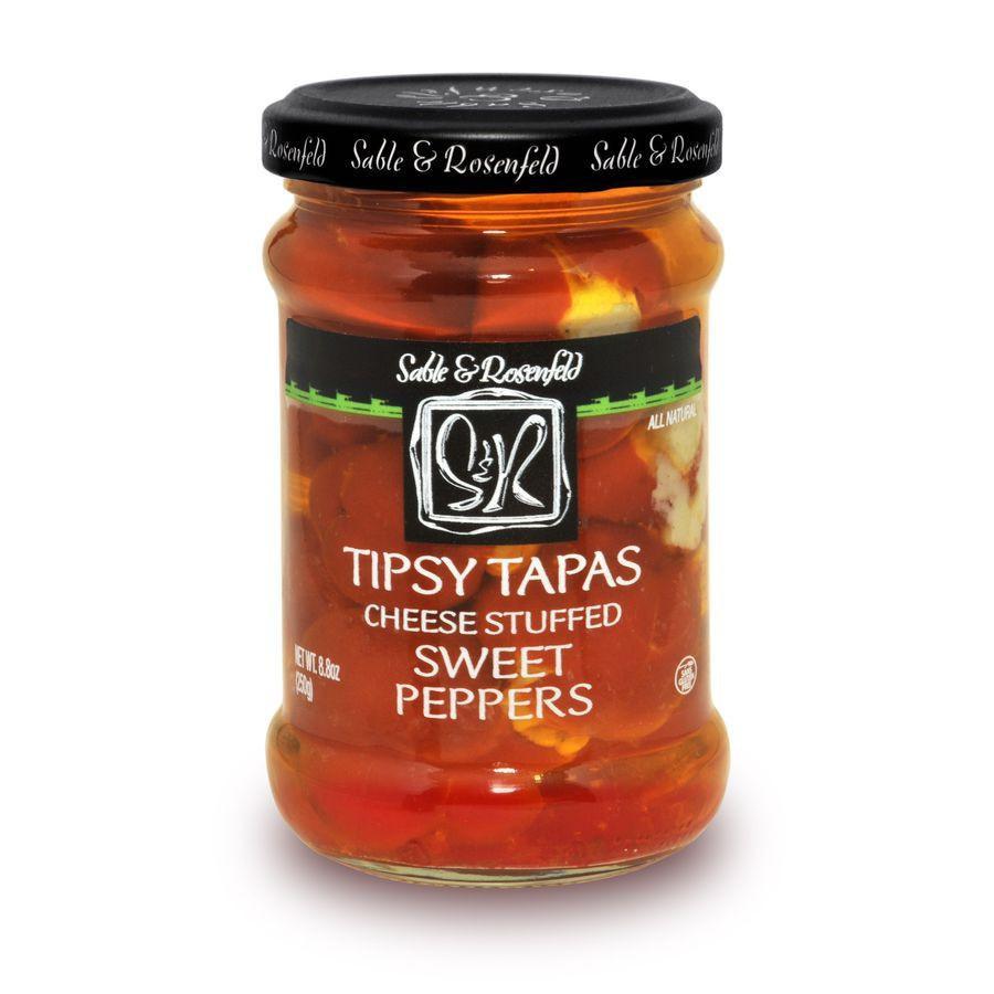Sable & Rosenfeld Cheese Stuffed Sweet Peppers, 8.8 Oz (Pack of 6