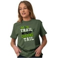 thumbnail image 3 of Fishing On Trail Chasing Tail Fisher Men's Graphic T Shirt Tees Brisco Brands S, 3 of 6