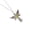 Green, variant on Mystical Wing Crosses Necklace Cool Winged Crosses Necklace Adjustable Neck Chain Accessory for Trendsetters