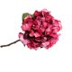 thumbnail image 1 of Ramo de flores de hortensias artificiales, flores de seda, boda, fiesta nupcial, decoración del hogar (rosa rosa), 1 of 3