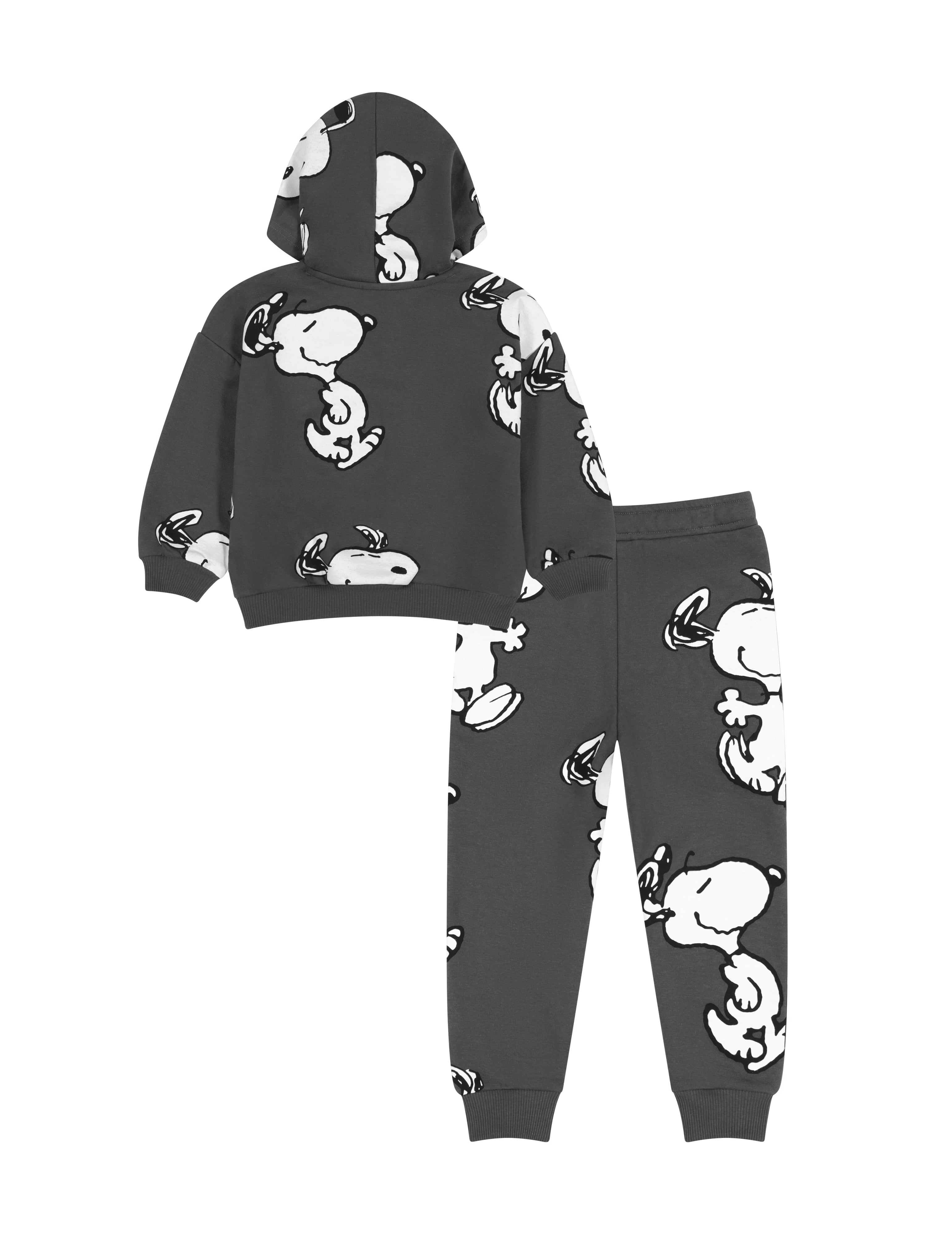 Peanuts Snoopy Toddler Boy Fleece Outfit Set, Sizes 12M-5T