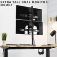 thumbnail image 3 of Base Soporte Doble Monitor Escritorio Vertical 13-30 /u Vivo STAND-V002, 3 of 5