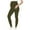 Army Green, variant on Ohufall Women's Maternity Yoga Pants Fashion Solid High Waist Belly Support Gym Workout Leggings Summer Stretch Slim Fit Pregnancy Activewear
