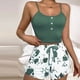 thumbnail image 1 of Puntoco Pijamas para mujer, camisola de color liso para mujer, pantalones cortos, traje de encaje, ropa informal para el hogar, conjunto de pijama, 1 of 3
