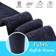 thumbnail image 4 of Women's 4 Pairs Soft Comfortable Durable & Truly Beautiful Knee High Cotton Boot Socks HR158212 Size 6-9Navy, 4 of 7