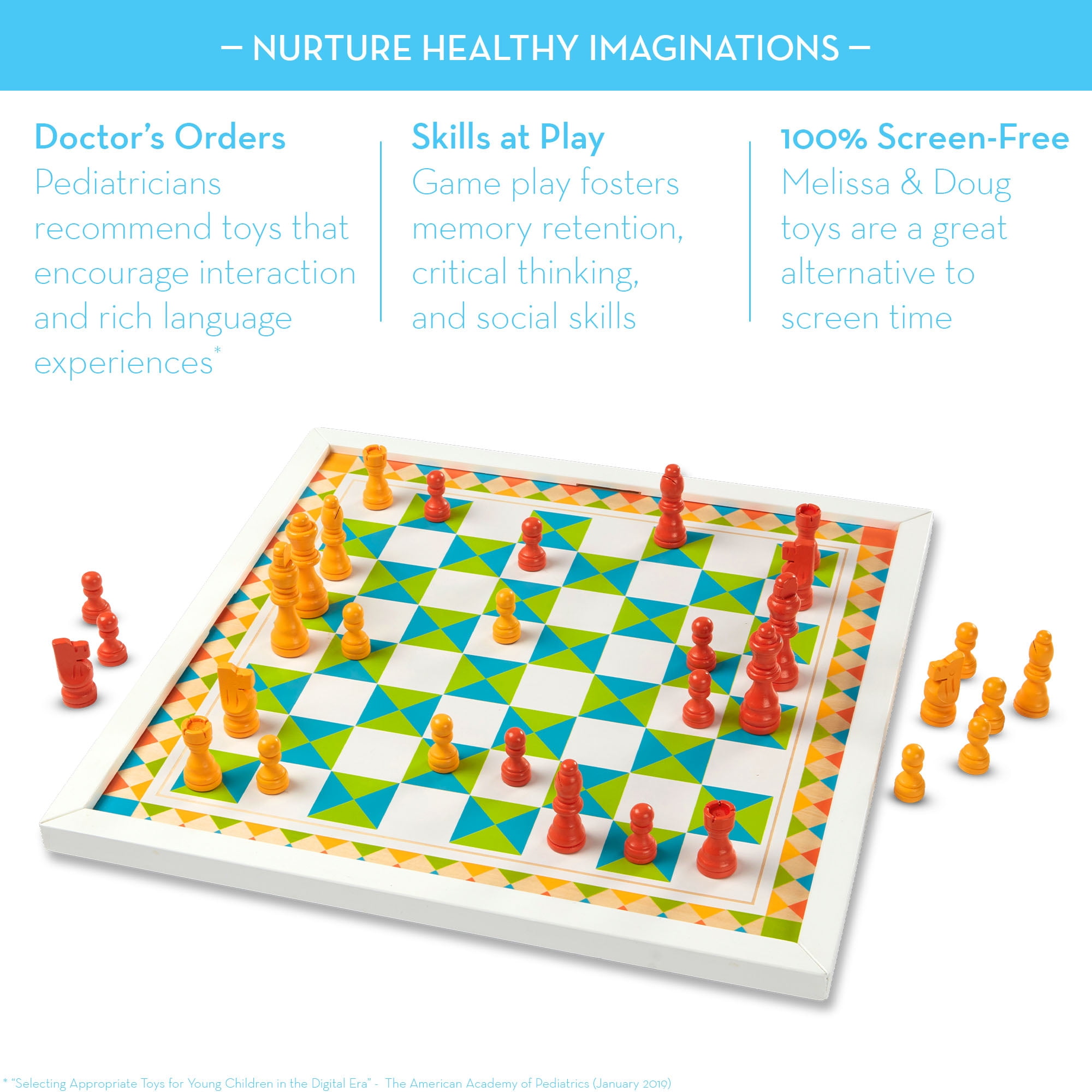 melissa and doug chess set