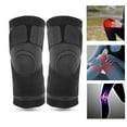thumbnail image 6 of Knee Braces for Knee Pain- 2 Pack Knee Sleeves for Pain Relief Set, Knee Compression Sleeves with Adjustable Straps for Best Fit, for Sports, Runner, Meniscus Tear, ACL, Arthritis, Joint Pain.., 6 of 9