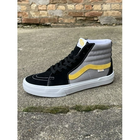 

Vans BMX SK8 Hi Black/Gray/Gold Men s Classic Skate Shoes Size 11