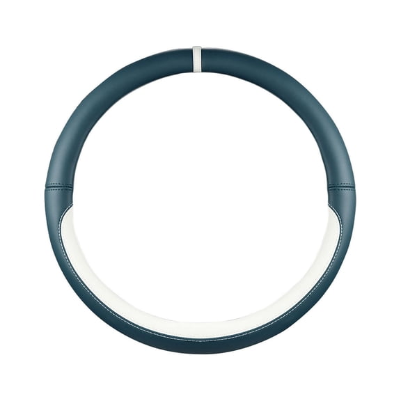 Kieccall Color Matching Non Slip Bottom Cloth Steering Wheel Protector Cover Universal Handle Accessory Without Inner Ring Gift