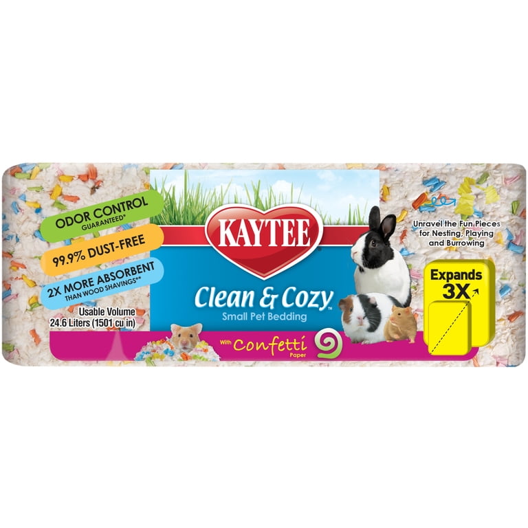 Kaytee Clean & Cozy Confetti Bedding, 24.6L photo 8