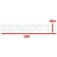 thumbnail image 2 of Glamos Wire 18 inch Folding Round Top Fence 10 pack covers 65 feet, 2 of 6