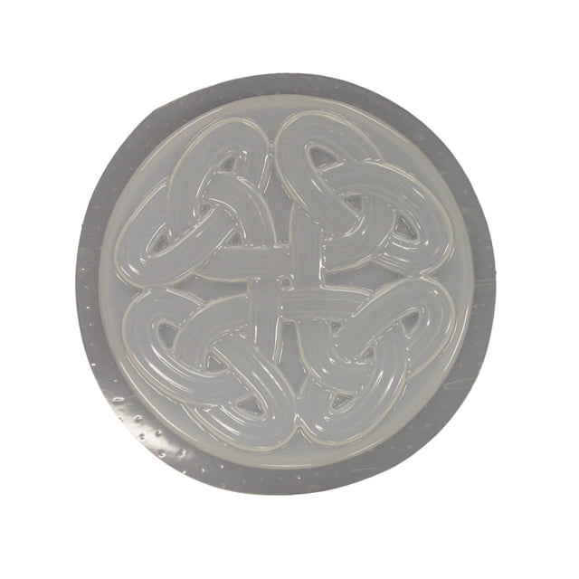 Celtic Weave Plastic Craft Mold use with Concrete or Cement for Making Stepping Stones 1198