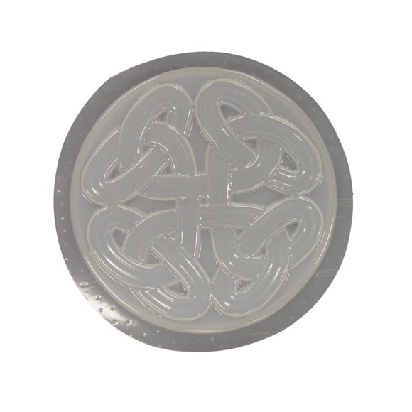 Celtic Weave Plastic Craft Mold use with Concrete or Cement for Making Stepping Stones 1198