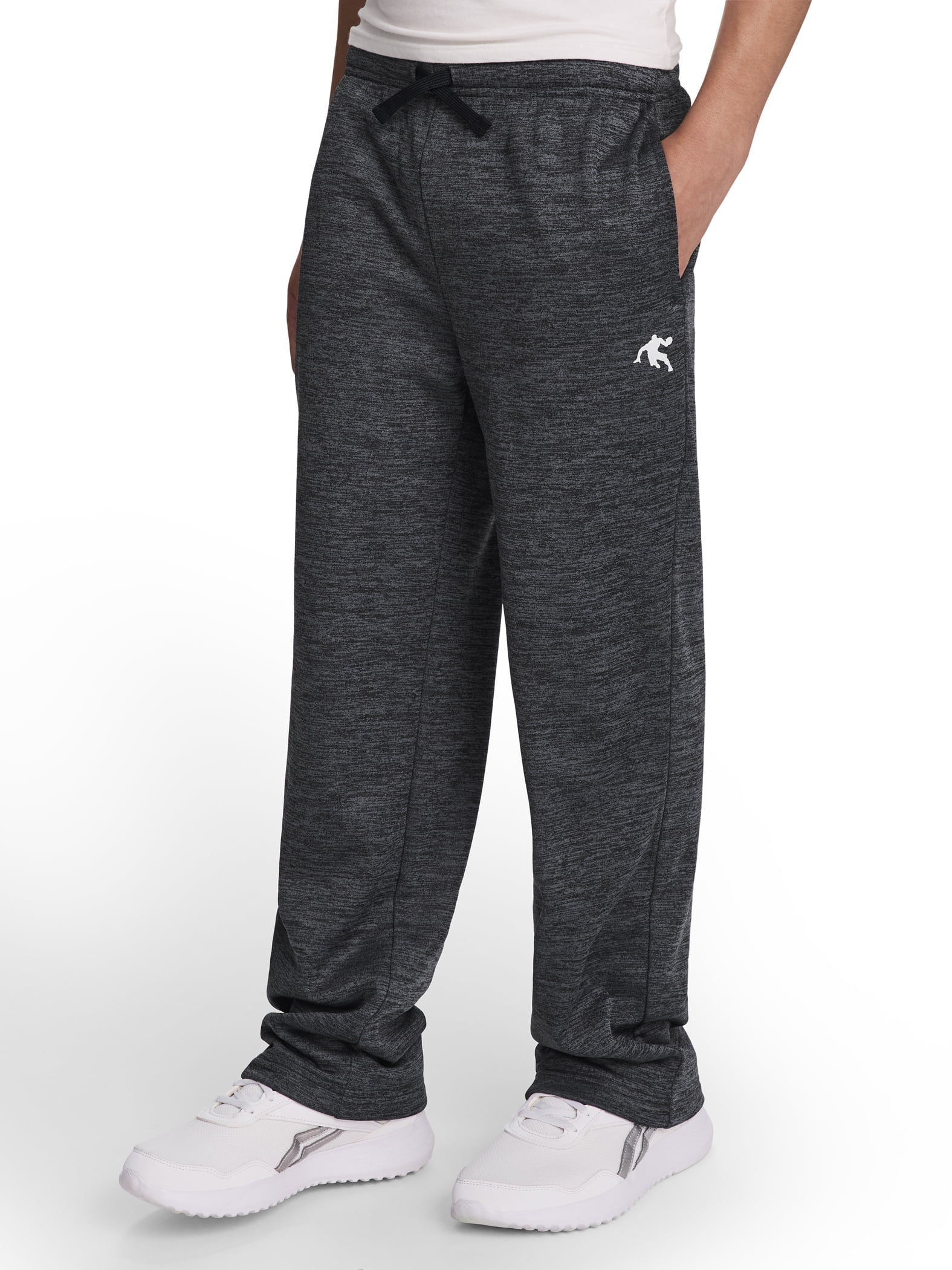 Athletic Works Boys Active Double Knit Pants, Sizes 4-18 & Husky