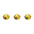 thumbnail image 2 of Youkk Beautiful Gold Rings Statement For Fashionable Women Durable Women Rings yellow 3Set, 2 of 6