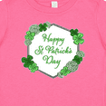 thumbnail image 4 of Inktastic Happy St. Patrick's Day Clovers Boys or Girls Baby T-Shirt, 4 of 5