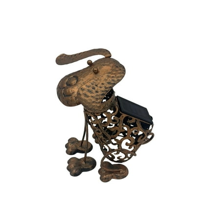 

knqrhpse Led Lights Garden Iron Ornaments Art Wrought Wrought Iron Solar Outdoor Lights