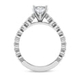 thumbnail image 3 of Eloya Jewel Timeless Marquise Cut Moissanite Ring - 14K White Gold Plated Moissanite - 1.92 Ct Women's Engagement Wedding Jewelry - Beautiful Anniversary Ring for Her - Classic Bridal Design, 3 of 3