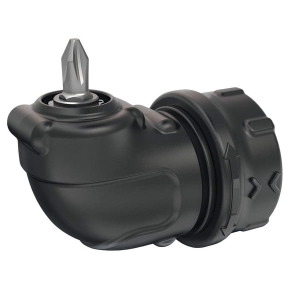 BLACK+DECKER Destornillador inalámbrico de 4 V Max, accesorio de ángulo recto (BDCSRAA)