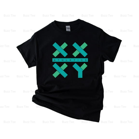 Xx Xy The Athletics Logo Shirt Activewear Sport Brand Graphic New Unisex T-Shirt, up to 5XL
