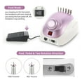thumbnail image 2 of Electric Nail Drill Machine, 35000RPM Professional Manicure Machine, Milling Cutter For Manicure Pedicure, Accessories Nail Tool ,Easy to Use, 2 of 6